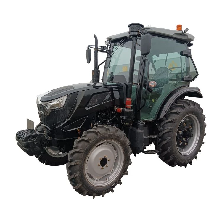Máy kéo bánh lốp 70hp có mái che